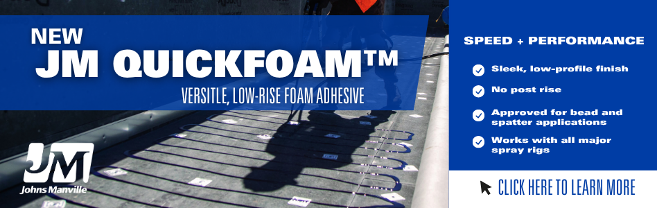 Johns Manville - Billboard Ad - JM QuickFoam Adhesive Johns Manville - Billboard Ad - JM QuickFoam Adhesive