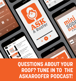 AskARoofer - Sidebar Ad - AAR Podcasts AskARoofer - Sidebar Ad - AAR Podcasts