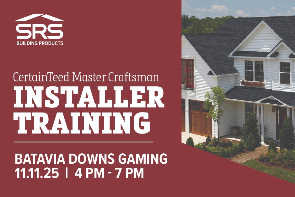 Certainteed master training srs Certainteed master training srs