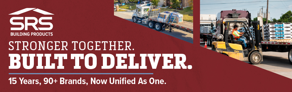 SRS - Billboard Ad - Stronger together. Built to deliver. SRS - Billboard Ad - Stronger together. Built to deliver.