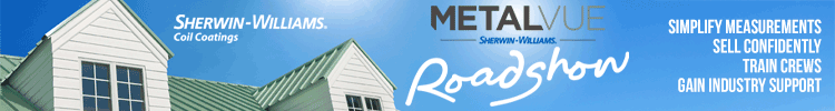 Sherwin Williams - Banner Ad - MetalVue Roadshow Sherwin Williams - Banner Ad - MetalVue Roadshow
