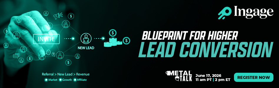 Ingage - Billboard - Lead Conversion MetalTalk - Register Ingage - Billboard - Lead Conversion MetalTalk - Register