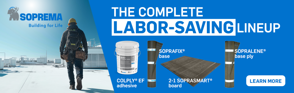 SOPREMA - Labor Saving - Billboard SOPREMA - Labor Saving - Billboard