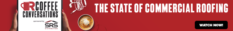 Coffee Conversations - Banner Ad - State of Commercial Roofing Coffee Conversations - Banner Ad - State of Commercial Roofing