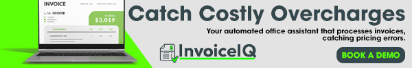 InvoiceIQ - Banner Ad - Catch Overcharges InvoiceIQ - Banner Ad - Catch Overcharges