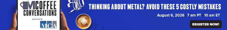 MCA - Banner Ad - Coffee Conversations Thinking About Metal - Registration MCA - Banner Ad - Coffee Conversations Thinking About Metal - Registration