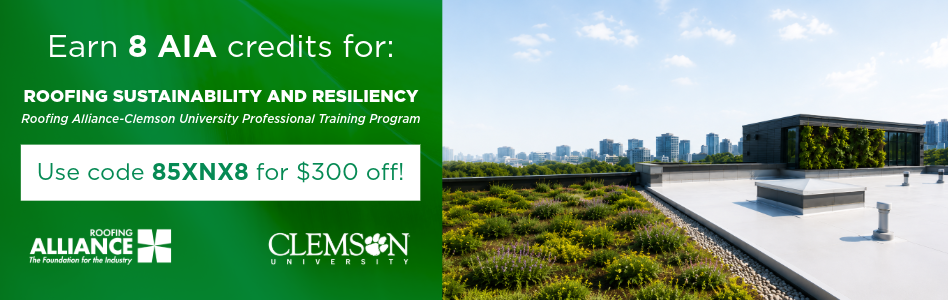 Roofing Alliance - Roofing Sustainability and Resiliency-Billboard Roofing Alliance - Roofing Sustainability and Resiliency-Billboard