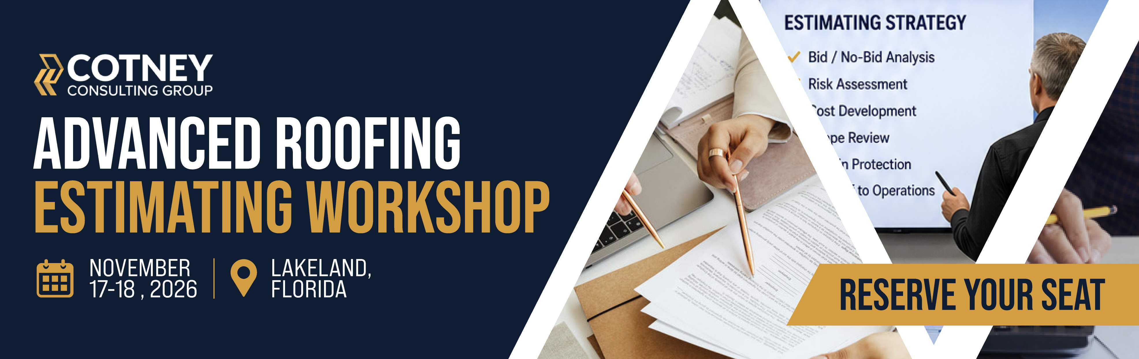 Cotney Consulting Group - Billboard Ad - November 2026 2-Day Live Classroom Training - September 2026 Cotney Consulting Group - Billboard Ad - November 2026 2-Day Live Classroom Training - September 2026