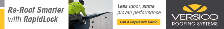Versico - ReRoof Rapidlock Banner V1 Versico - ReRoof Rapidlock Banner V1